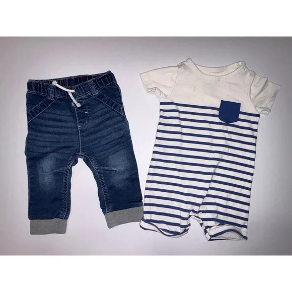 Boys 6-9 Months Clothing Bundle 15pc Tops, Bottoms, jumpsuits, Outfits - Picture 12 of 15